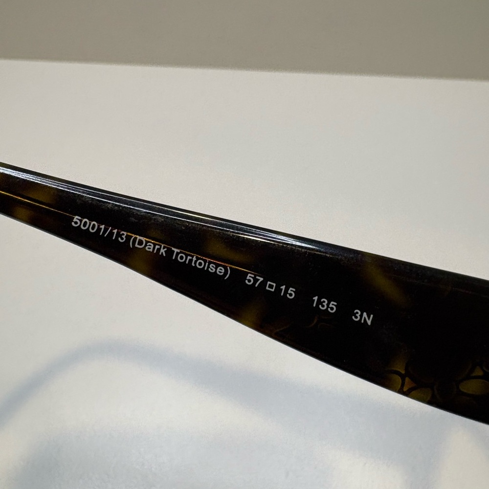 COACH SUNGLASSES HC8011B (L022 Reese) (Dark Tortoise) 57•15•135 FRAMES ONLY - Picture 12 of 14